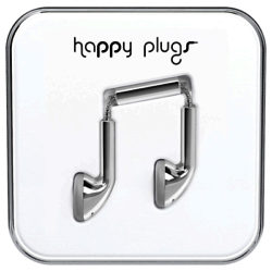 Happy Plugs Earbud Silver